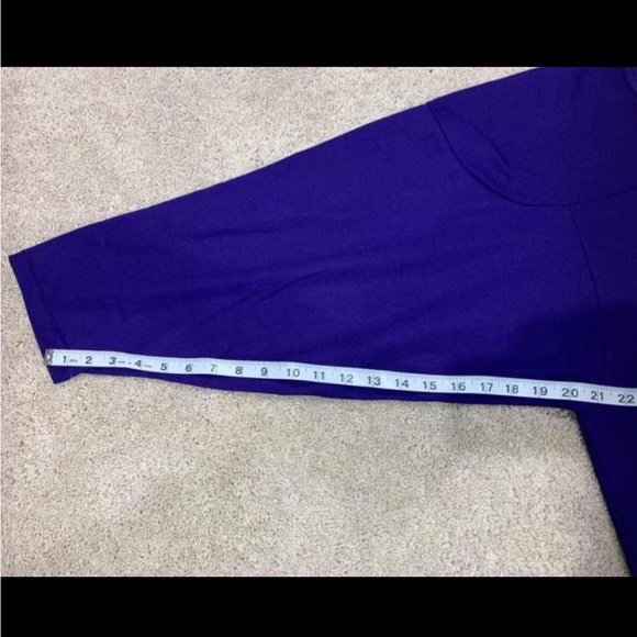 CCM Robby Glantz int’l power skating hokey jersey (autograph) sz S purple color - Picture 6 of 10